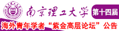 把美女弄到爽的视频网站南京理工大学第十四届海外青年学者紫金论坛诚邀海内外英才！